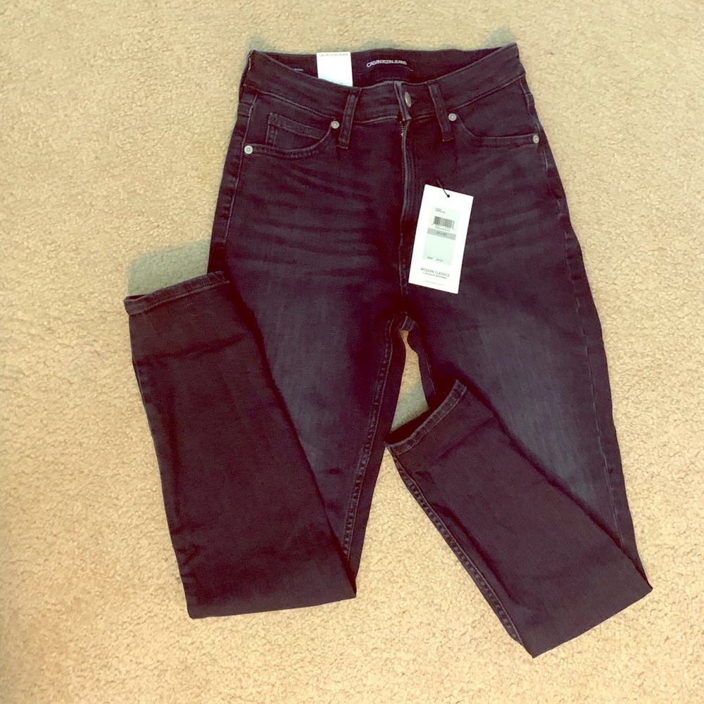 High waisted CalvinKlein jeans
